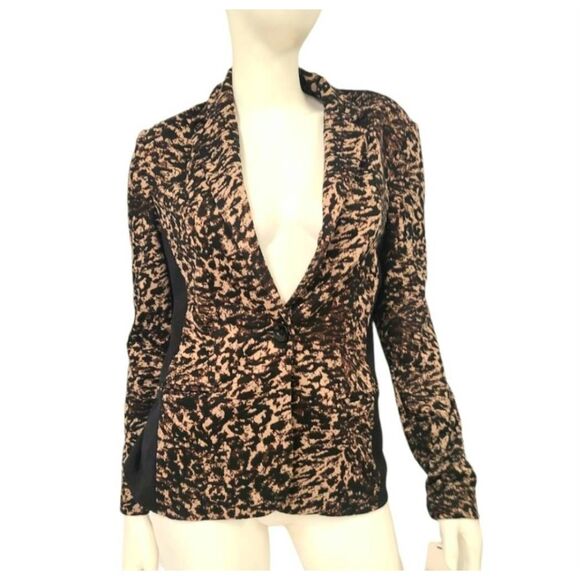Rafaella Animal Print Blazer Womens Size 6 New with Tags - Picture 9 of 10